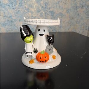 Bath & Body Works Halloween Candle Holder - White, Black, Green, Orange